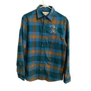 NWOT Cakeworthy Disney Pixar Brave Merida Change Your Fate Flannel Shirt M